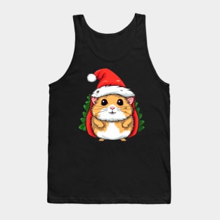 Hamster Christmas Tank Top